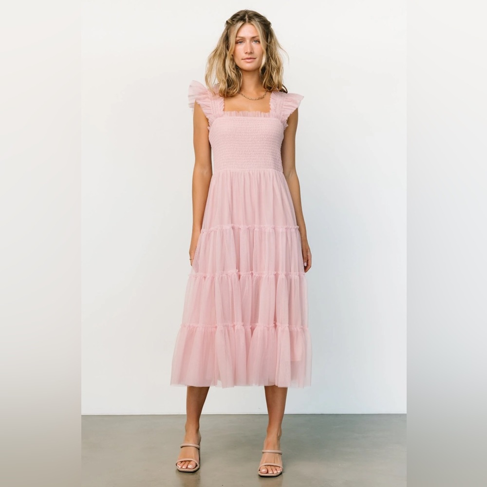 Baltic Born Emma Smocked Tulle Dress